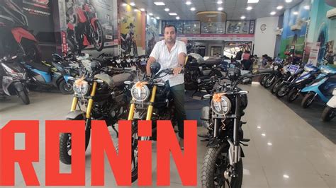 Tvs Ki Bikes Ka Jalwa Tvs Ronin Abs Ebd Ke Sath Youtube