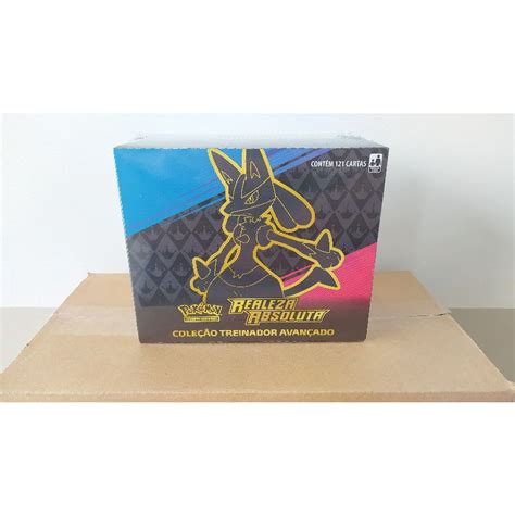 Box Pokémon Treinador Avançado Realeza Absoluta Lucario Realeza