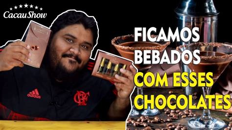 Garrafinhas De Chocolate E Drageados De Licor Cacau Show Youtube