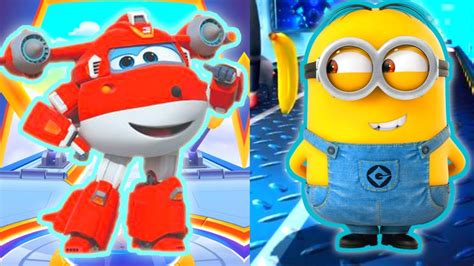 Super Wings Super Wings Jett Run Minion Rush Garfield Rush Tom Hero