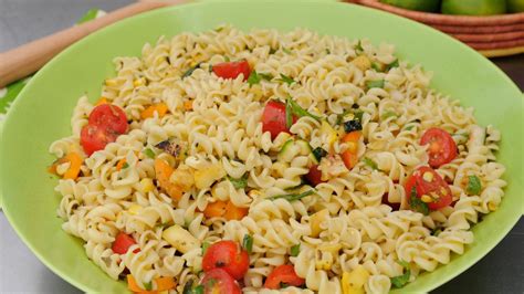 Colorful Veggie Pasta Salad Recipe | Katie Lee Biegel | Food Network