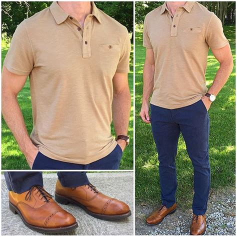 Summer Essentials ☀️ A Solid Color Pique Polo And Cotton Chinos Is A