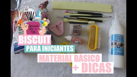 Biscuit Para Iniciantes Material B Sico Youtube