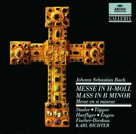 Bach Mass in B minor Münchener Bach Orchester Karl Richter Amazon