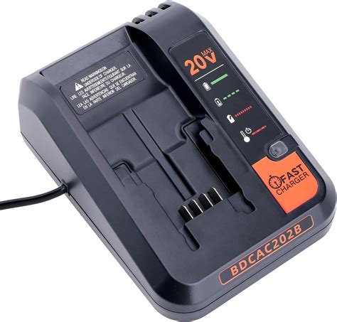 Blackdecker 20v Max Lithium Battery Charger Compatible With 12v And 20v Battery Battery Sold