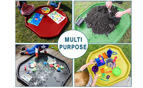 Children Kids Tuff Spot Messy Play Tray For Playing Cement Mixing 70