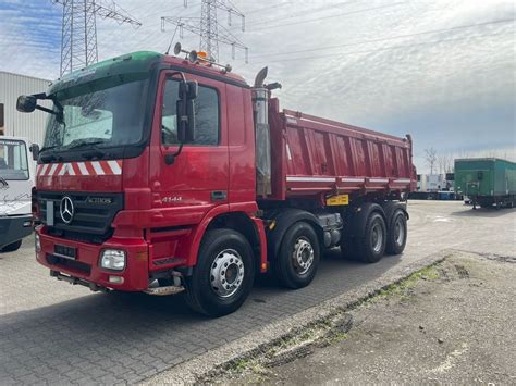 Mercedes Benz Actros MPII 4144 K 8x4 Meiller Bordmatik Retarde Kipper