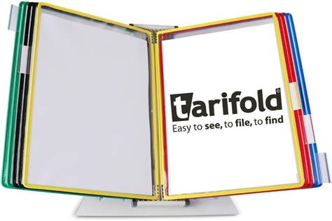 Tarifold Desktop Reference And Display System Double Sided Pockets