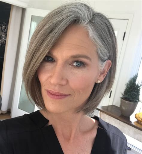 65 Gorgeous Hairstyles For Gray Hair To Try In 2024