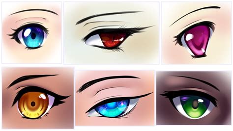 Anime Eyes Video Por Nataly B Dibujando