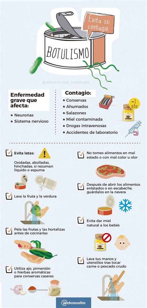 Prevención del botulismo consejos de higiene alimentaria