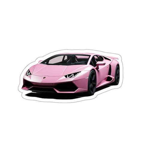 Super Car Stickers Lamborghini Art Stickers Pink Lamborghini Huracan Collection - Etsy Canada