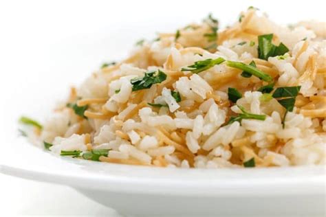 Lebanese Rice Pilaf With Vermicelli The Lemon Bowl®