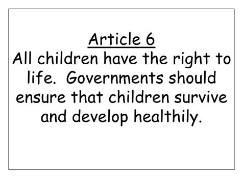 Ppt Article 1 Everyone Under 18 Years Of Age Has All The Rights In