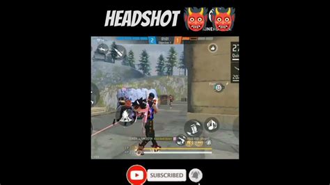 Free Fire Headshot Gameplay Short Video Youtube Gameplay Short Video 😄