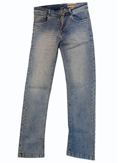 Regular Fit Faded Men Killer Blue Denim Jeans At Rs 420 Piece In