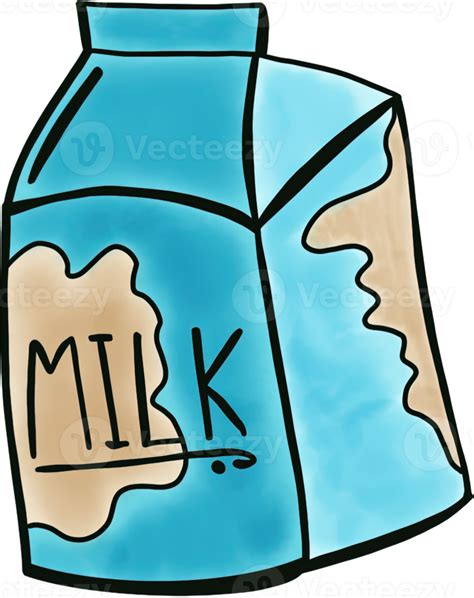 Milk Carton Box 21608204 Png