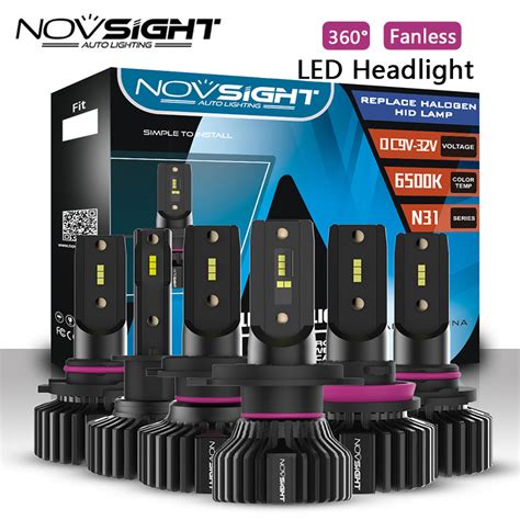 Novsight F H H H Hb Hb Car Led Headlight W K Shopee