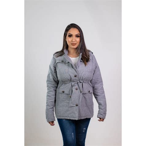 Parka Casaco Sobretudo Jaqueta Feminina Plus Size Desconto No Pre O