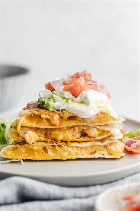 20 Minute Shrimp Quesadilla Recipe