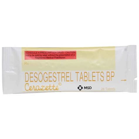 Cerazette Tablet Desogestrel Mg Tablets At Rs Stripe