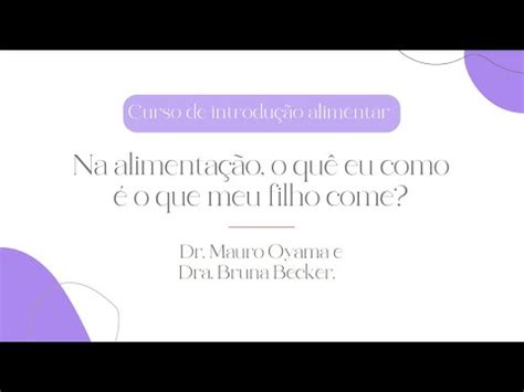 O Que Eu Como O Que Meu Filho Come Como A Crian A Aprende A Comer