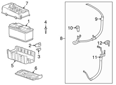 Battery For 2012 Cadillac SRX GMPartsDirect