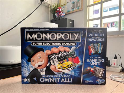 Electronic Monopoly Board Game, Hobbies & Toys, Toys & Games on Carousell