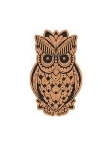 Decorative Cute Owl Laser Cut Engraving Template Free Vector Arabic Cnc