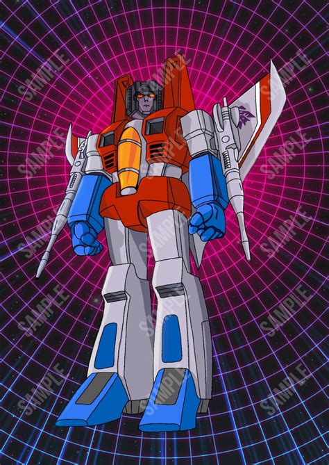 Transformers , 80s , Decepticon Starscream Wall Art Print - Etsy