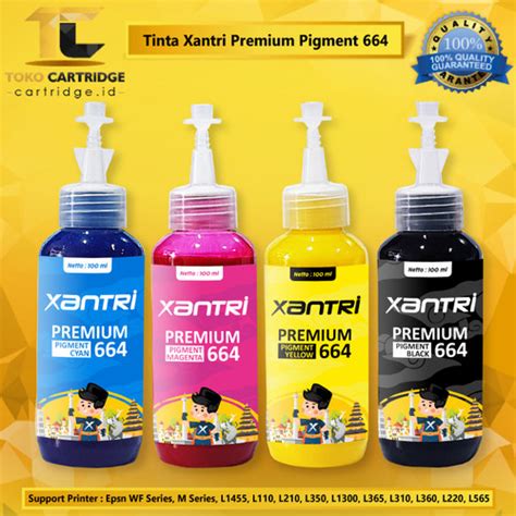 Jual Tinta Pigment Korea 664 T664 673 T673 Pigmen Premium Ink Printer