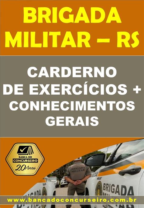 Banca Do Concurseiro Caderno De ExercÍcios Brigada Militar