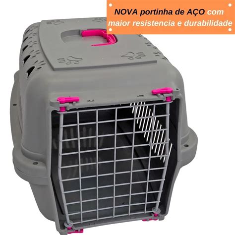 Caixa De Transporte Pet N 2 Para Cães e Gatos Durapets Neon Shopee Brasil