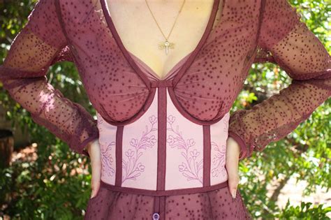 Diy Underbust Corset Bernina Blog