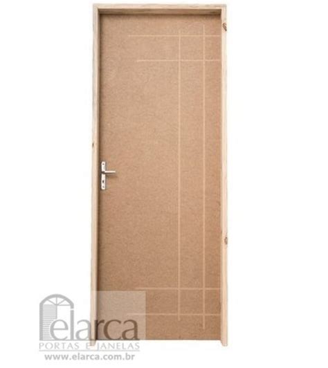 Kit Porta Interna Frisada Ref Tendence Personalizada Mdf Cru 6070