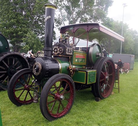 1920 Clayton Shuttleworth Steam Tractor 4 NHP 49008 VJ58 Flickr