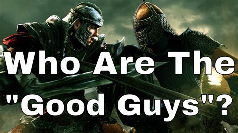 Stormcloaks or Imperials? Who Are the Good Guys? | Stormcloak and ...