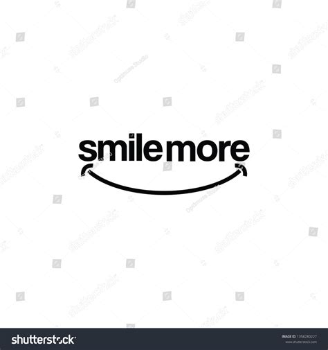 Smile Icon Smile More Logo Design Stock Illustration 1358280227 ...