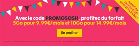 Promos Sosh Plus Que Quelques Heures Pour En Profiter Meilleur Mobile