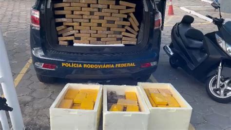 Prf Apreende Quilos Coca Na E Pasta Base De Coca Na Escondido Em