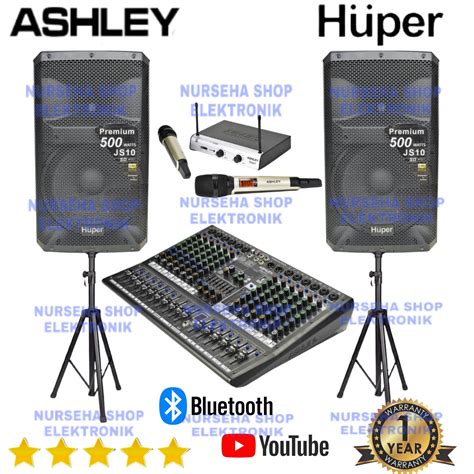 Paket Speaker Aktif Huper Inch Js Paket Sound System Huper Inch