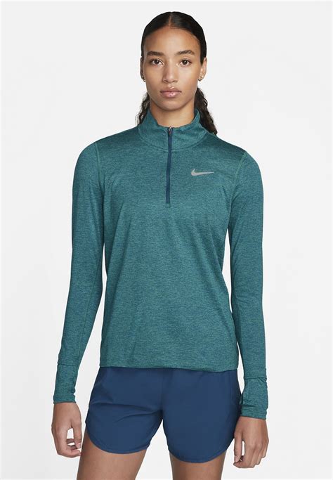 Nike Performance W Nk Element Top Hz Langarmshirt Valerian Blue