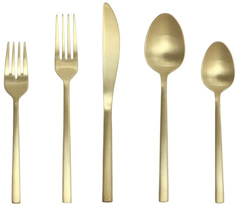 Download Rose Gold Fork Png Image Background Fortessa Arezzo 5 Piece