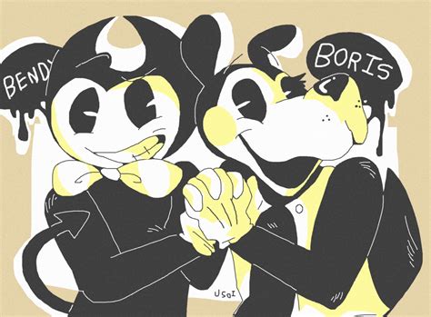 Stages Of Boris And Bendy By Yaoilover113 On Deviantart Bendy And The Ink Machine Classic