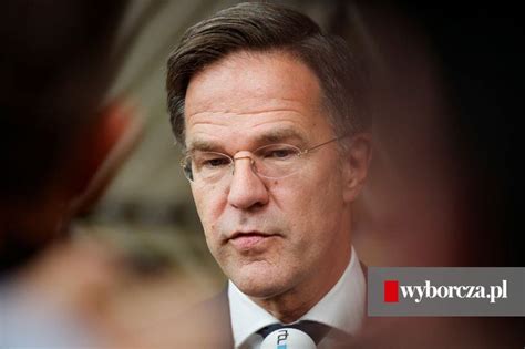 Premier Holandii Mark Rutte został wybrany nowym sekretarzem generalnym