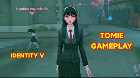 Skin Tomie Gameplay Identity V Hunter Con Accesorio S Youtube