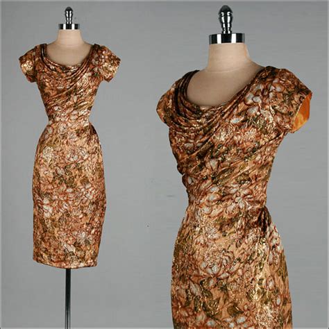 Copper Metallic Dress – For Beautiful Ladies – FashionMora