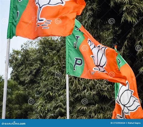 Bharatiya Janata Party Flag Of Indian Political Party Bjp Bhartiya