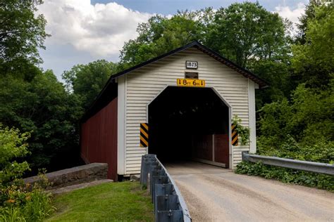 Visiting Mcgees Mill Covered Bridge In Clearfield County Pennsylvania