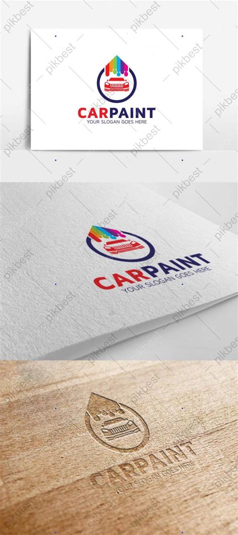 Car Paint Logo Design Template | AI Free Download - Pikbest